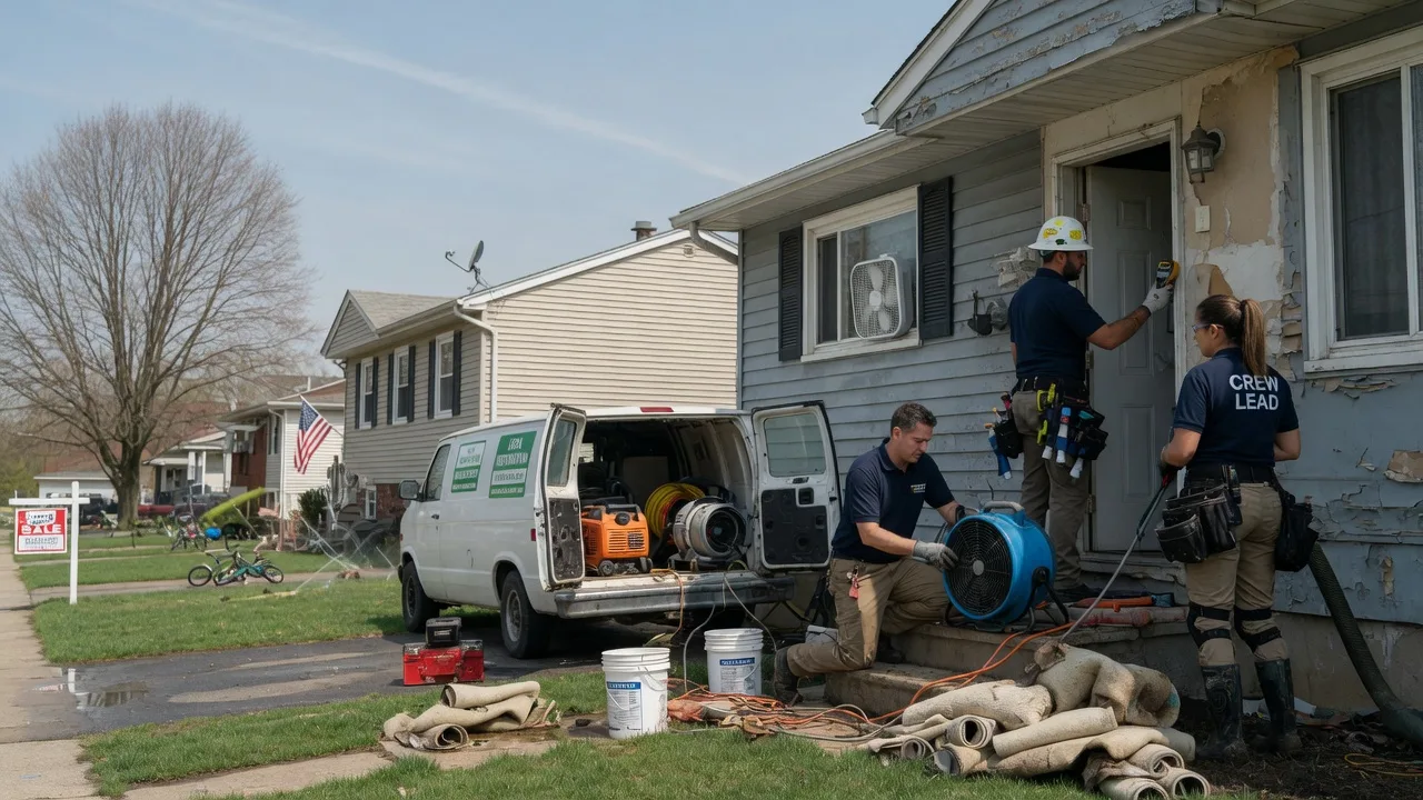 Flood Cleanup in Rock Falls, IA near me